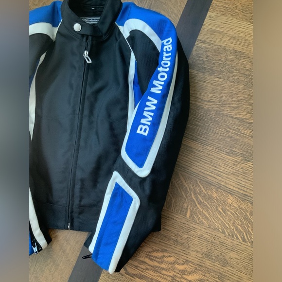 RARE Vintage BMW Motorrad Rider Jacket Junior Youth Kids Size Medium BRAND NEW - Picture 4 of 16